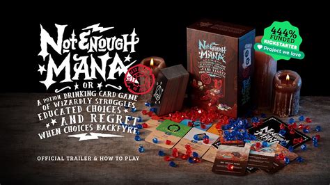 wizards drinking game|not enough mana game.
